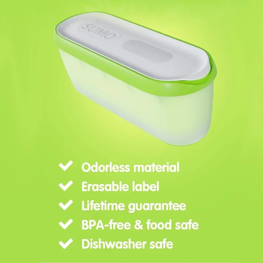 SUMO Ice Cream Container Fits Freezer Door